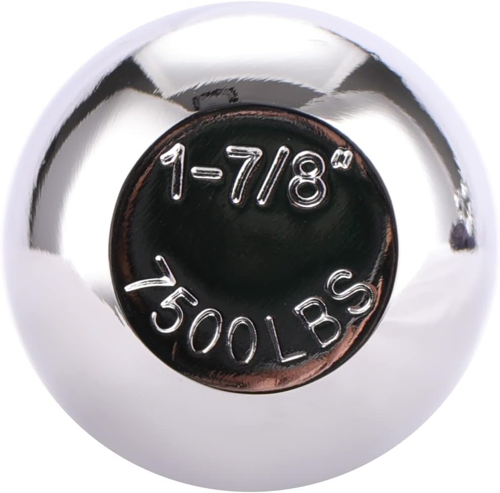 Chrome Trailer Hitch Ball