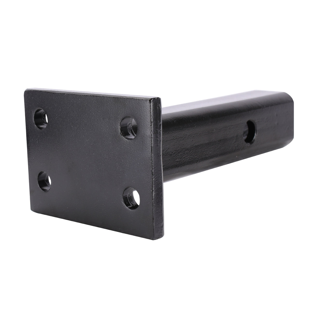 ANGCOSY Pintle Hook Mount for 2" Hitch Receiver ｜ 9-Inch Length | Black