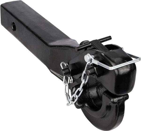 ANGCOSY Pintle Hook Trailer Hitches Receiver Hook for 2” Hitches Hitch Hook Military Receiver, 15” Length